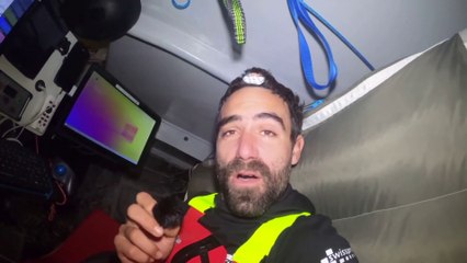 Vendée Globe 2020/2021:  - Vidéo du bord - Alan Roura LA FABRIQUE -  11/11/2020