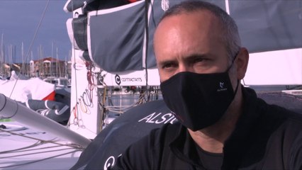 Vendée Globe 2020/2021:  - Fabrice AMEDEO - Réparations - Onboard