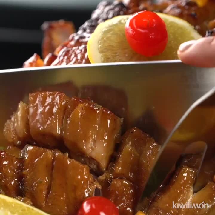 Cider Glazed Pork leg