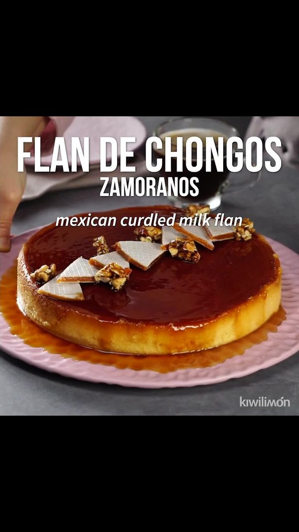 Flan de Chongos Zamoranos - video Dailymotion