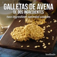 Galletas de Avena Sin Harina