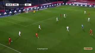 Belgium  2 - 1 Switzerland | Michy Batshuayi 70