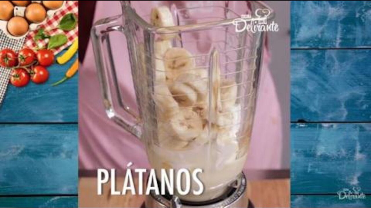Cómo hacer ricos Postres plátano SIN HORNO