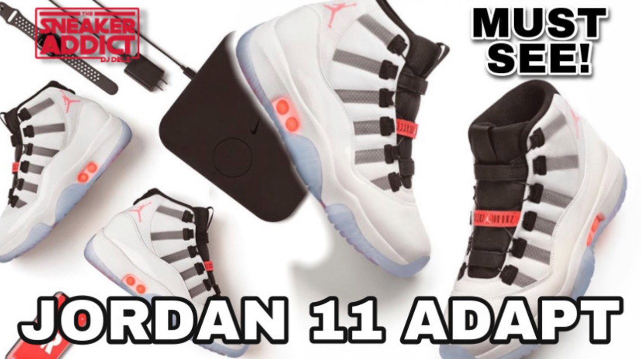 Air Jordan 11 Adapt Auto Lace Sneaker - DETAILED FIRST LOOK!