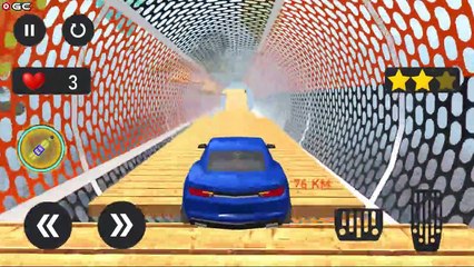 Скачать видео: Real Car Stunts 3d Games 2020 Mega Ramp Car Stunt Impossible GT Racing Car Games Android GamePlay #3