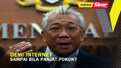 Demi internet, sampai bila panjat pokok?