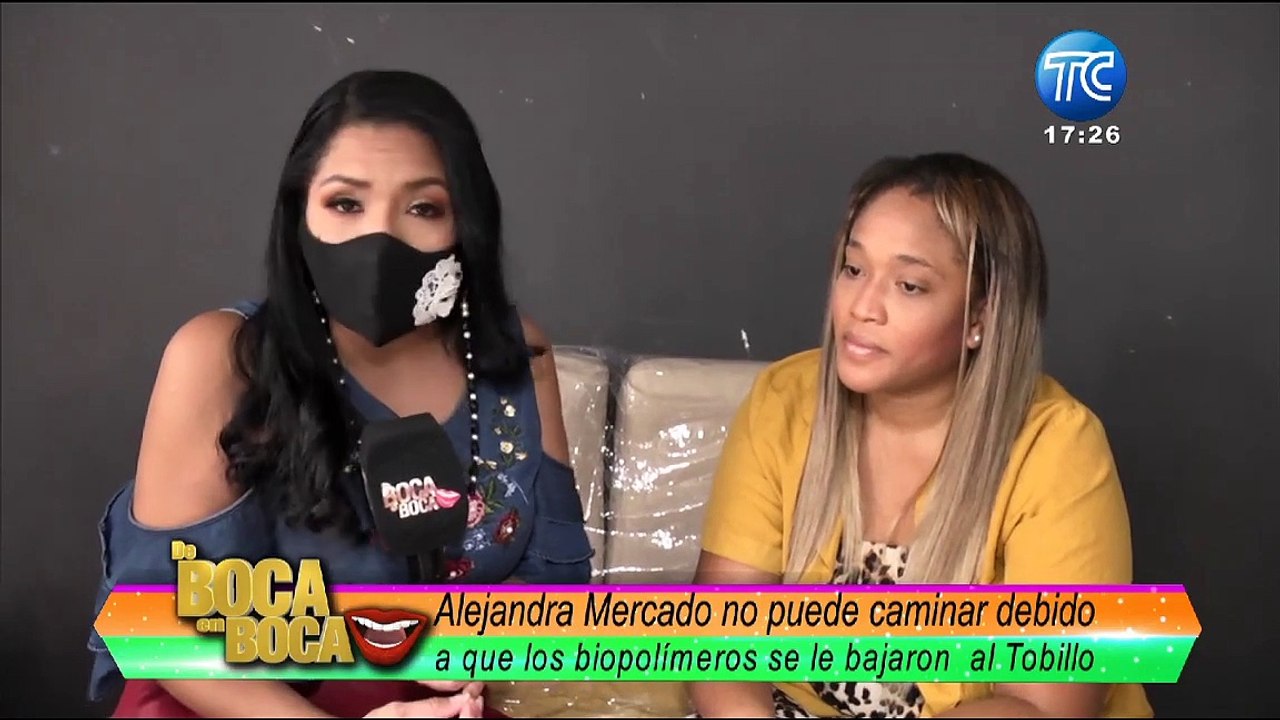 Llora y teme morir: Alejandra Mercado no puede caminar por los biopolímeros