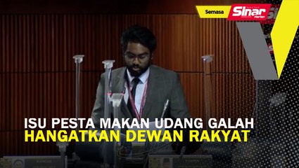 Dewan panas lagi angkara pesta makan udang galah