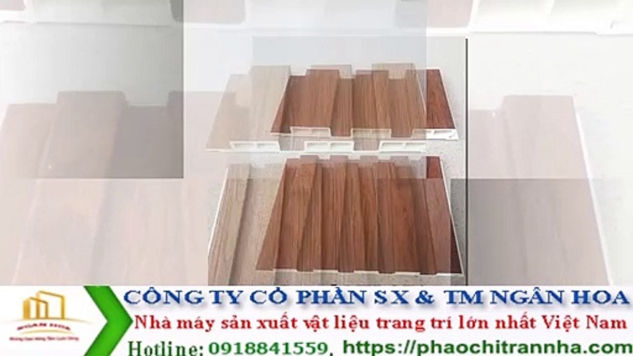 Hộp vuông chữ U, lam sóng ốp tường, ốp trần, nẹp chữ V ốp góc