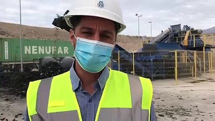 Ya se han retirado 2.500 toneladas de neumáticos del Complejo Ambiental de Arico