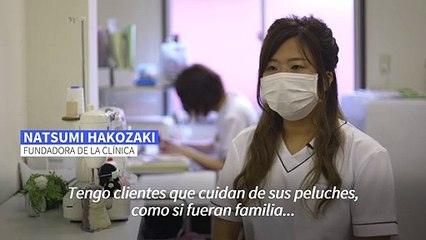 La 'clínica' de Tokio que 'cura' juguetes de peluche