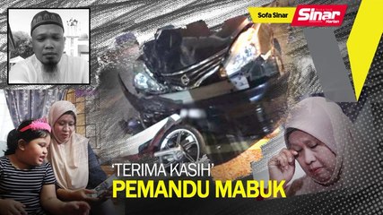 Duniaku gelap ‘terima kasih’ pemandu mabuk