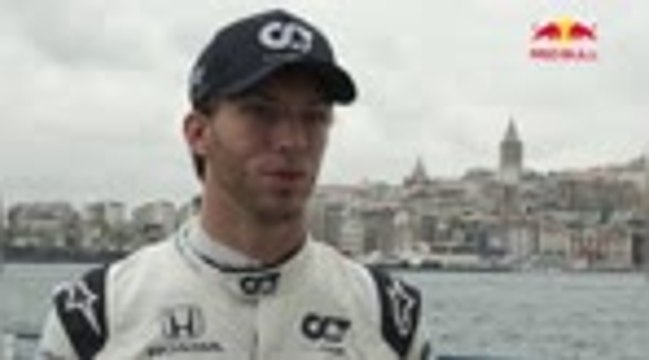 F1 - Gasly : C'est particulier de rouler dans les rues d'Istanbul