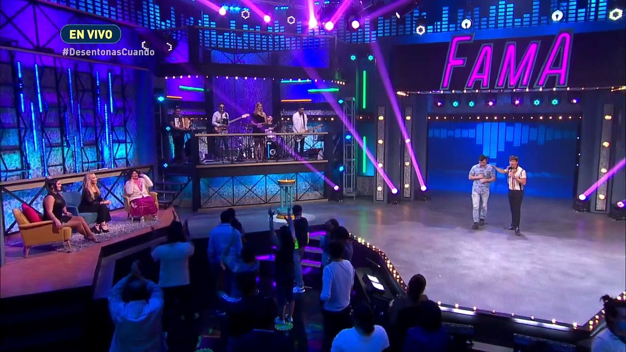 Germán y Roger bailaron para animar al público. | Todos Quieren más Fama