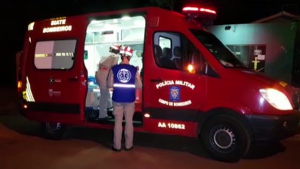 Motociclista é atingido por carro no Bairro Santos Dumont