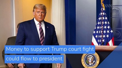 Money to support Trump court fight could flow to president, and other top stories in business from November 12, 2020.
