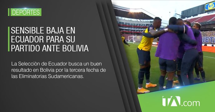 Ecuador llegó a La Paz para jugar ante Bolivia por eliminatorias