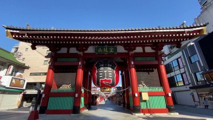 【風景】4K 浅草寺 雷門 / [Landscape] Asakusa Temple Kaminarimon / [풍경] 센소지 카미나리몬