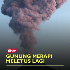 Gunung Merapi meletus lagi
