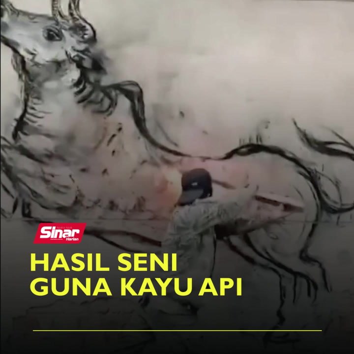 Hasil seni guna kayu api