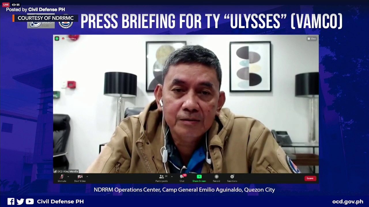 Typhoon Ulysses (Vamco) updates from NDRRMC | Thursday, November 12