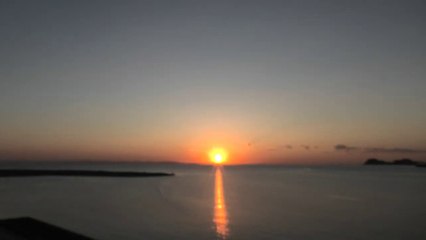 【日の出】4K 那賀川河口 / [Sunrise] 4K Nakagawa estuary / [해돋이] 4K 나카 강 하구