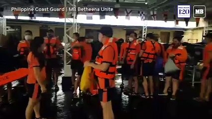 PCG sends more personnel to help rescue trapped residents in Marikina City #UlyssesPH