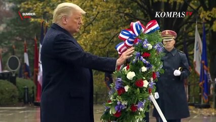 Kemunculan Pertama Trump Usai Pilpres Amerika Serikat 2020