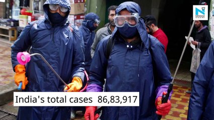 With 47,905 new cases, India's COVID-19 tally reaches 86,83,917