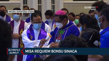 Misa Requiem Uskup Bongsu Sinaga
