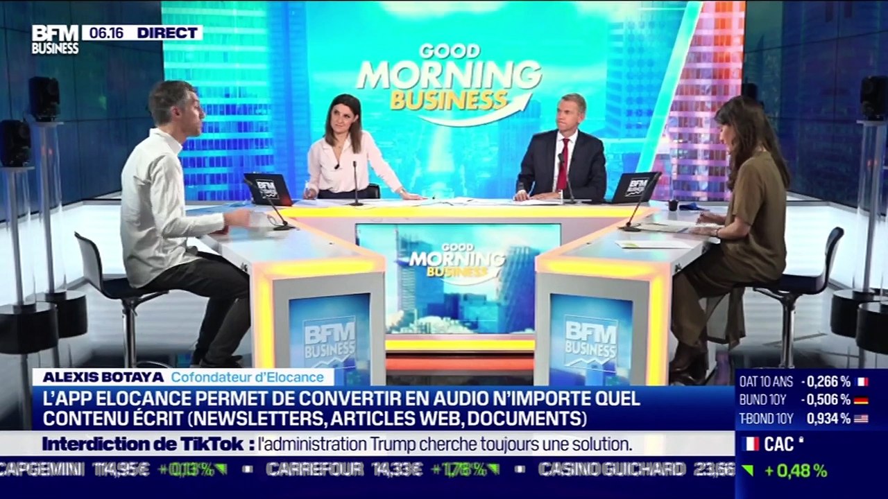 La  pépite: L'application Elocance permet de convertir en audio n'importe quel contenu écrit, par Lorraine Goumot - 12/11