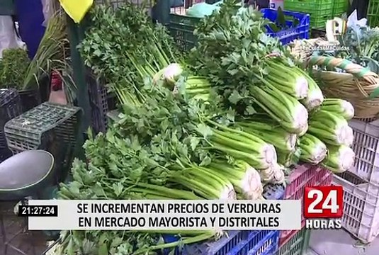 EMMSA descartó posible desabastecimiento de hortalizas en Mercado Mayorista de Lima