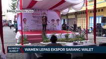 Wamen Lepas Ekspor Sarang Burung Walet