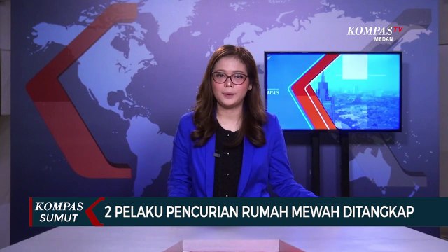 Dua Pelaku Pencurian Rumah Mewah Ditangkap