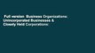 Full version  Business Organizations: Unincorporated Businesses & Closely Held Corporations: