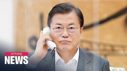 Moon, Biden reaffirm commitment to bilateral alliance, peace on Korean Peninsula