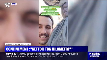 "Nettoie ton kilomètre": le défi écolo en plein confinement