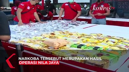 Download Video: 190 Kilogram Sabu Dimusnahkan, Jakarta Harus Zero Narkoba