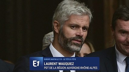 Laurent Wauquiez attend "un discours de vérité" de la part du gouvernement ce soir