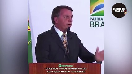 Bolsonaro sobre el coronavirus (Brasil -6 millones contagios): "Tenemos que dejar de ser un país de maricas"