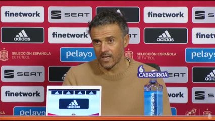 Luis Enrique: "No me preocupa el gol, ya llegará"