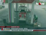 Perampokan SPBU di Denpasar Terekam CCTV