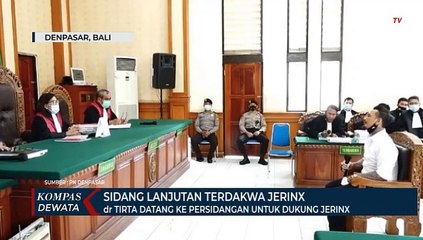 Dr. Tirta Datang Ke Persidangan Dukung Jerinx