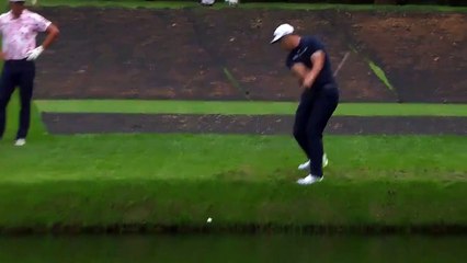 GOLF : Rahm a sauté l'étang pour un trou en un
