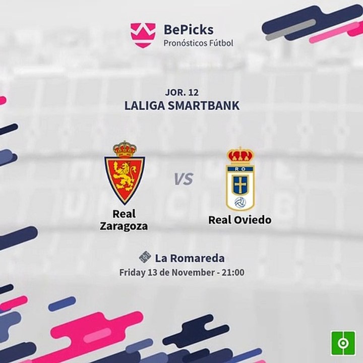 Jornada 12 Liga Smartbank 2020/2021 Real Zaragoza vs Real Oviedo Los Numeros.