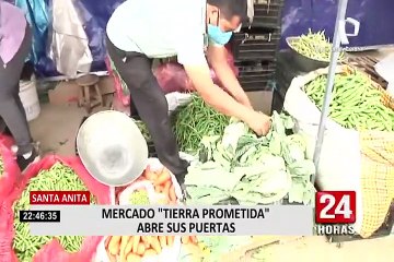 Faltan servicios básicos en mercado "Tierra Prometida", según comerciantes