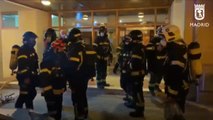 Fallece una mujer y otra resulta herida en el incendio de una vivienda en Madrid