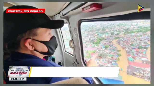 Pangulong Rodrigo #Duterte, nagsagawa ng aerial inspection sa mga lugar na naapektuhan ng bagyong #UlyssesPH