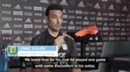 Download Video: Messi fit to play Argentina's World Cup qualifiers - Scaloni