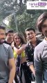 Naagin 5 Behind the Scene Surbhi Chandna having fun with her boys Gang Sharad, Mohit and Utkarsh